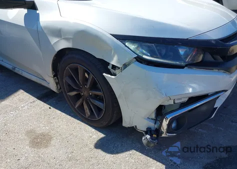 2019 Honda Civic Ex z USA, uszkodzony, nr VIN 19XFC1F37KE200733